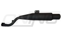 MARVING Auspuff "Enduro EDR" schwarz lackiert für YAMAHA XT 500 1U6
