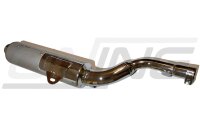 MARVING Auspuff "Amacal" verchromt für YAMAHA XT 600 1983-1989 2KF 43F