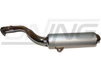 MARVING Auspuff "Amacal" verchromt für YAMAHA XT 600 (83-88) / TENERE (83-88)
