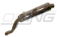 MARVING Auspuff "Amacal" verchromt + Aluhülle für YAMAHA XTZ 660 TENERÉ (1991-1999) 3YF