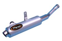 MARVING Auspuff "Enduro amacal" Verchromt für Kawasaki KLR 650 TENGAI (Bj. 1998-2004) KL650A KL650B KL650C
