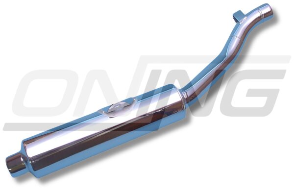 MARVING Auspuff "Master" verchromt für Suzuki GSX 750 R 89/90/91