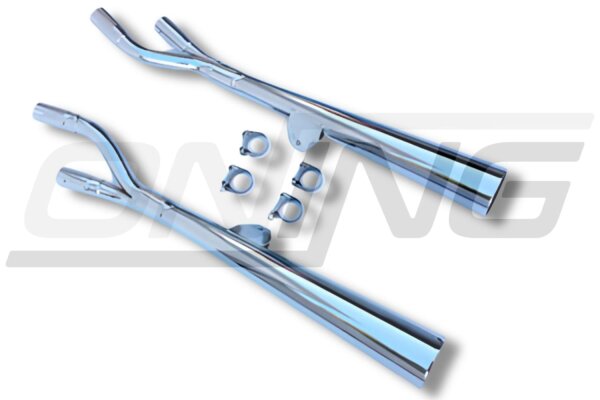 MARVING Auspuffpaar "Master" verchromt für Suzuki GS 1000 GS1000