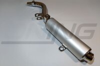 MARVING Auspuff "Amacal" verchromt+Aluhülle für Suzuki DR 650 E Bj.96- SP46B