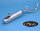 MARVING Auspuff "Amacal" verchromt+Aluhülle für Suzuki DR 650 E Bj.96- SP46B