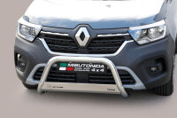 Frontbügel Edelstahl für Renault Kangoo 2023 - Ø63mm mit Gutachten Frontschutzbügel