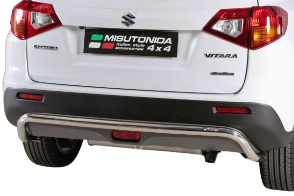 Misutonida Heckschutzbügel passend für SUZUKI Vitara LY (2015-2018) Ø 50mm Edelstahl V2A TÜV-Teilegutachten
