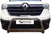 Frontbügel Edelstahl für Renault Trafic 3 Bj.2021- Ø63mm mit Gutachten Frontschutzbügel