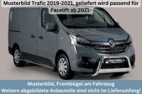 Frontbügel Edelstahl für Renault Trafic 3 Bj.2021- Ø63mm mit Gutachten Frontschutzbügel