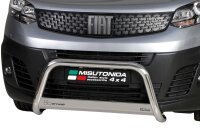 Frontbügel Edelstahl für Fiat Scudo 2021 - 63mm mit Gutachten Frontschutzbügel