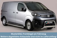 Frontbügel Edelstahl für Fiat Scudo 2021 - 63mm mit Gutachten Frontschutzbügel