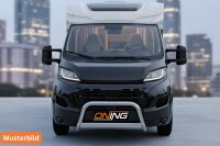 Frontbügel Edelstahl für Fiat Ducato Facelift 2024 - Ø63mm mit Gutachten Frontschutzbügel