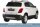 Heckschutzbügel SCHWARZ für CHEVROLET Trax 2013- V2A Ø50mm TÜV Edelstahl