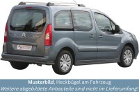 Heckschutzbügel SCHWARZ für CITROEN Berlingo B9...