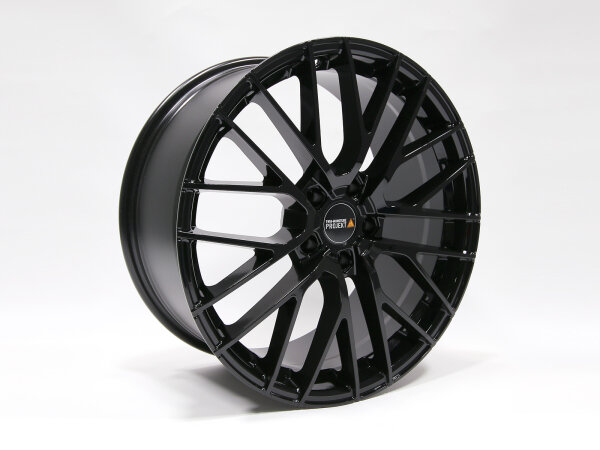 Twin-Monotube-Projekt-20.2 Felge 9x20 Zoll glanz-schwarz, leicht konkav - VW T5, T6, T6.1 (Einzelfelge)