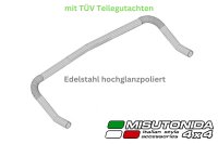 Misutonida Heckschutzbügel passend für FIAT Ducato 250 (2006-2013) Ø 63mm Edelstahl V2A TÜV-Teilegutachten