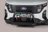 Frontbügel Edelstahl schwarz für Ford Transit Courier / Tourneo ab 2024 Ø63mm mit Gutachten