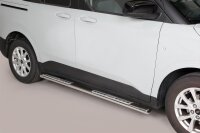 Schwellerrohre Design für FORD Transit Courier / Tourneo ab Bj. 2024- Edelstahl mit TÜV