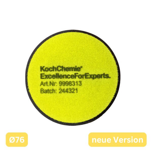 1x Koch Chemie Fine Cut Foam Pad Ø 76 x 25 mm Polierschwamm Polierpad