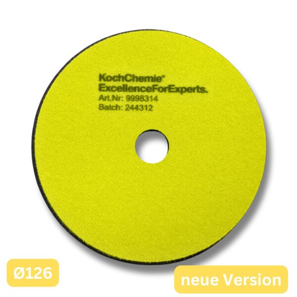 1x Koch Chemie Fine Cut Foam Pad  Ø 126 x 25 mm Polierschwamm Polierpad
