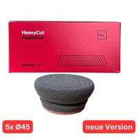 1x Koch Chemie Heavy Cut Foam Pad Set 5x Ø 45 x 25...