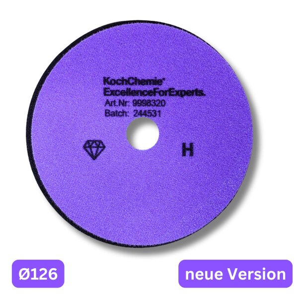 1x Koch Chemie Micro Cut Hard Foam Pad Ø 126 x 25 mm Polierschwamm Polierpad