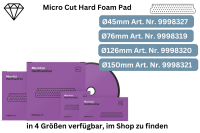 1x Koch Chemie Micro Cut Hard Foam Pad Ø 76 x 25 mm Polierschwamm Polierpad