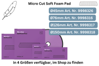 1x Koch Chemie Micro Cut Soft Foam Pad Set 5x Ø 45 x 25 mm Polierschwamm Polierpad