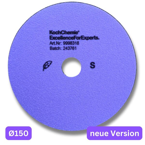 1x Koch Chemie Micro Cut Soft Foam Pad Ø 150 x 25 mm Polierschwamm Polierpad