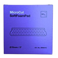 1x Koch Chemie Micro Cut Soft Foam Pad Ø 76 x 25 mm Polierschwamm Polierpad