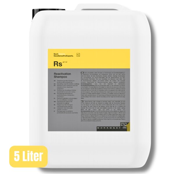 Koch Chemie Rs Reactivation Shampoo 5 Liter