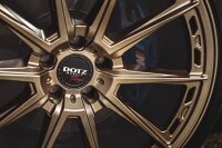 DOTZ Sonoma 8,5x19 5/112 ET32 Schwarz matt poliert Alufelge (Einzelfelge)