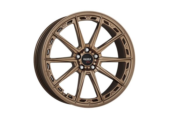DOTZ Sonoma 8,5x19 5/112 ET40 Schwarz matt poliert Alufelge (Einzelfelge)
