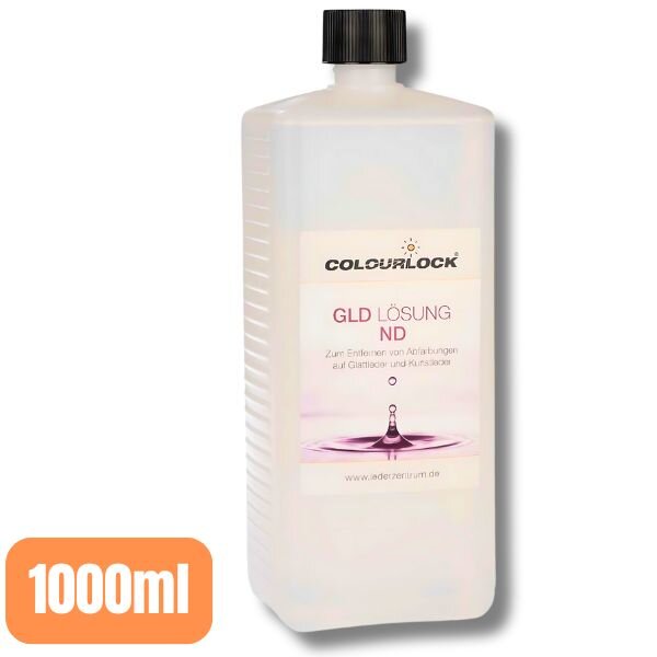 COLOURLOCK GLD-Lösung ND 1 Liter Leder Fleckenentfernung Lösungsmittel