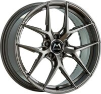 Motec MCR4-ULTIMATE 8,0x18 5/112 ET45 Steelgrey D9...