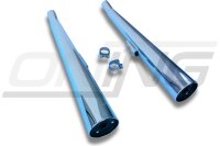 MARVING Auspuffpaar "Master" verchromt für Suzuki GS 500 E -82 GS500E