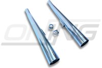 MARVING Auspuffpaar "Master" verchromt für Suzuki GS 500 E -82 GS500E