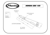 MARVING Auspuff Master verchromt für Honda CB 125 CBX