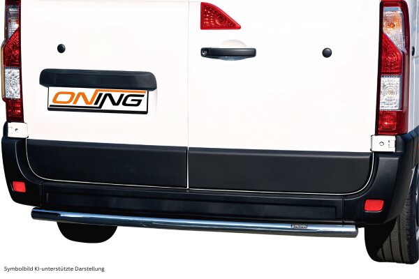 Misutonida Heckschutzbügel passend für OPEL Movano C (2022- & Facelift 2024-) Ø63mm Edelstahl V2A TÜV-Teilegutachten