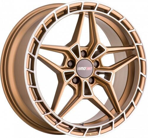 Motec MCT16-Futura 8,5x19 5/112 ET45 Bronze matt poliert Alufelge (Einzelfelge)