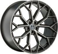 Motec MCT17-Bull 9,0x22 5/108 ET40 Dark Grey poliert...