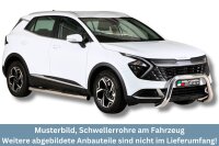 Schwellerrohre mit Tritt für KIA Sportage NQ5 ab Bj....