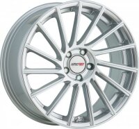 Motec MCT9-Tornado 8,5x19 5/112 ET30 High Gloss Silber...