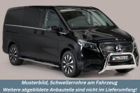 Schwellerrohre Design für MERCEDES V Klasse W447 ab...