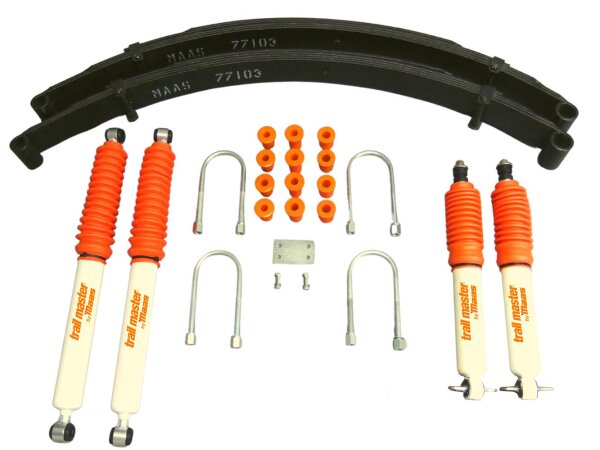 Trailmaster Fahrwerk Höherlegung für Mitsubishi Pajero I L04 +30/70mm S10219