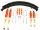 Trailmaster Fahrwerk Höherlegung für Mitsubishi Pajero I L04 +30/70mm S10219