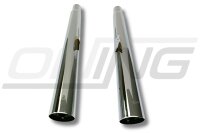 MARVING Auspuff Paar "Master" verchromt für Honda CB X 450 SC NIGHTHAWK PC05
