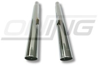 MARVING Auspuff Paar "Master" verchromt für Honda CB X 450 SC NIGHTHAWK PC05