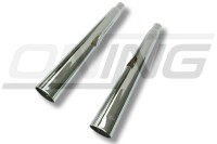 MARVING Auspuff Paar "Master" verchromt für Honda CB X 450 SC NIGHTHAWK PC05