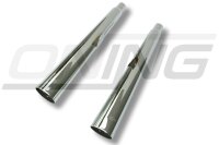 MARVING Auspuff Paar "Master" verchromt für Honda CBX 450 SC NIGHTHAWK PC05